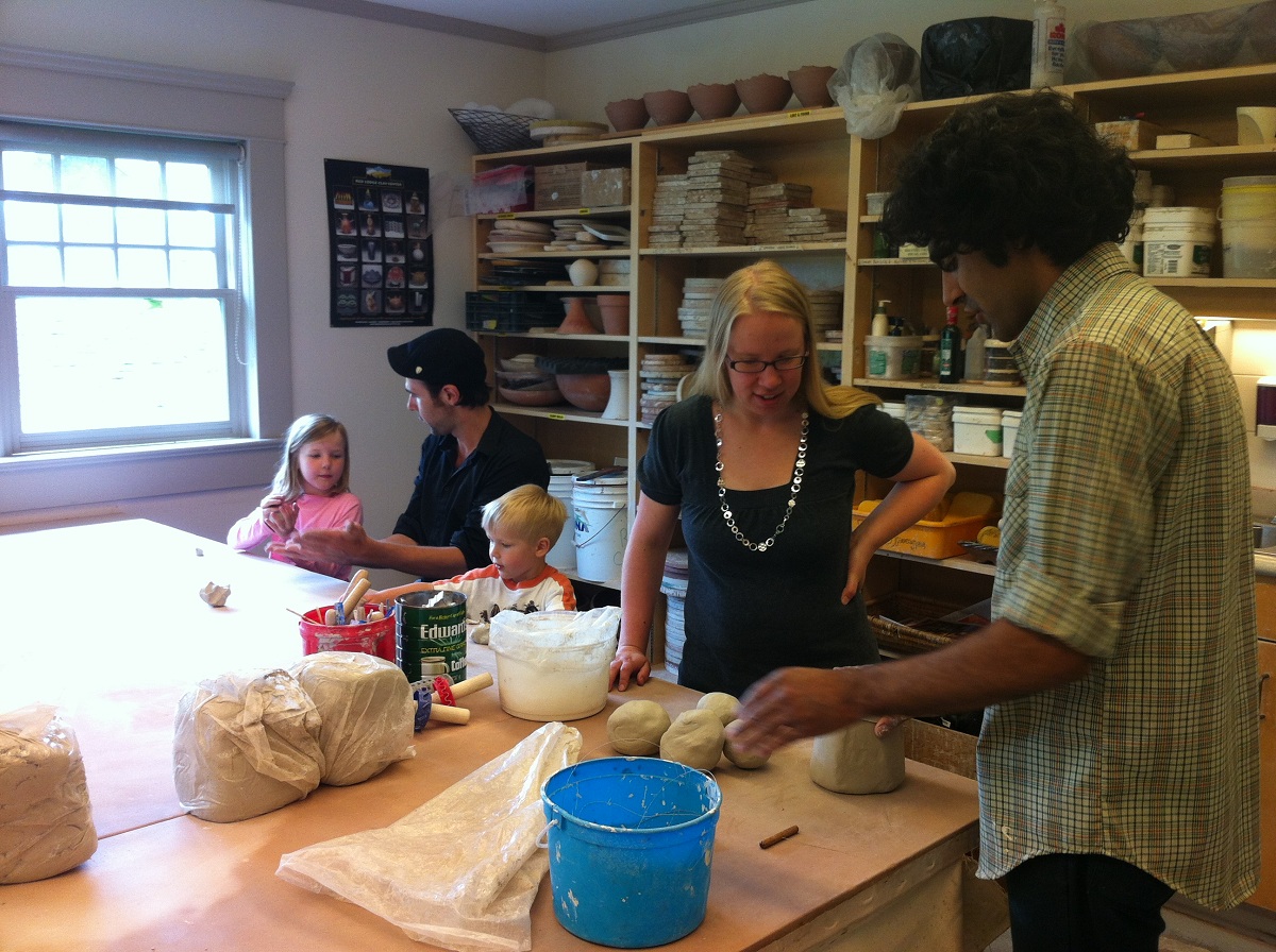 Trying Pottery in Vancouver at Place des Arts Vancouver Mom