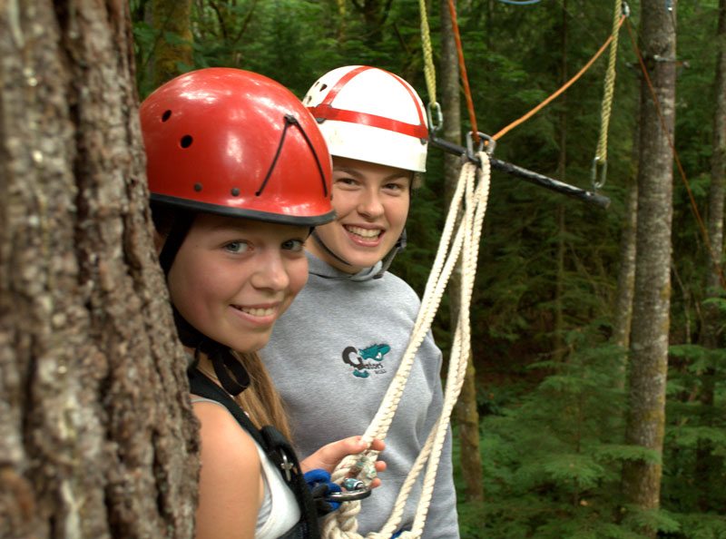 Ziplines at Stillwood Camp