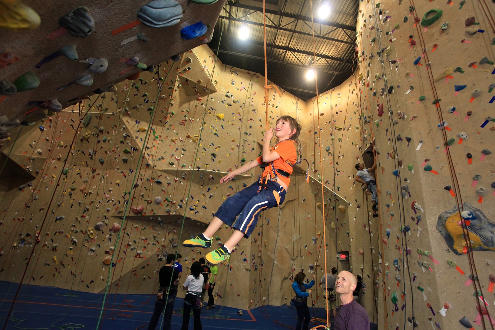 Climbing the Walls Vancouver Mom