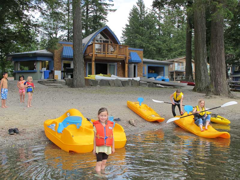 Paddle Boat at Cultus Lake