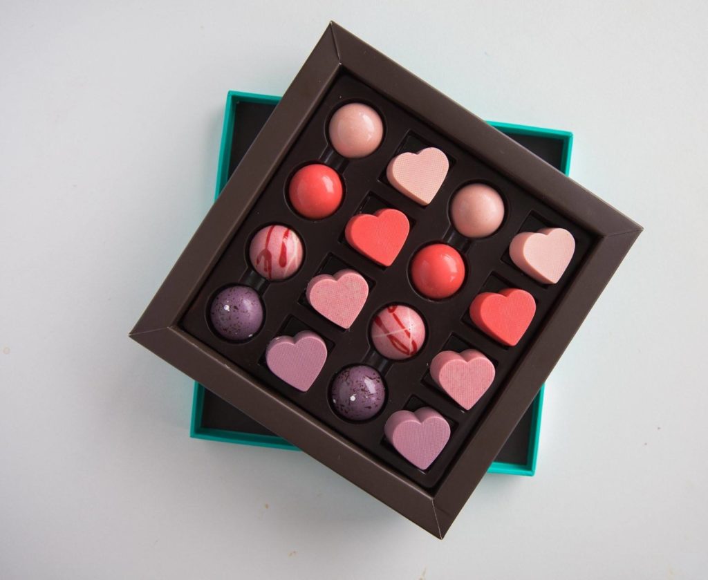 Artisanal Valentine's Day chocolates in Vancouver