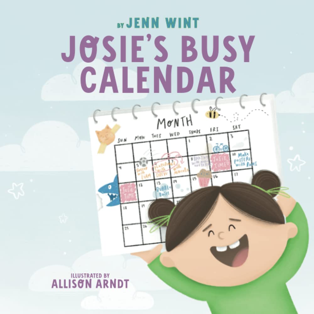 josie's busy calendar book