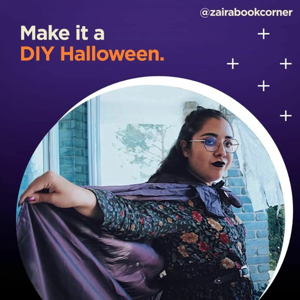 Value Village poster for DIY Halloween costume for kids