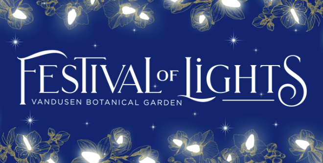 The Festival of Lights is one of the Lower Mainland's most beautiful festive light displays.