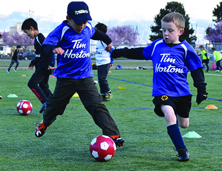Free Kick's Spring Break Soccer camps in Vancouver