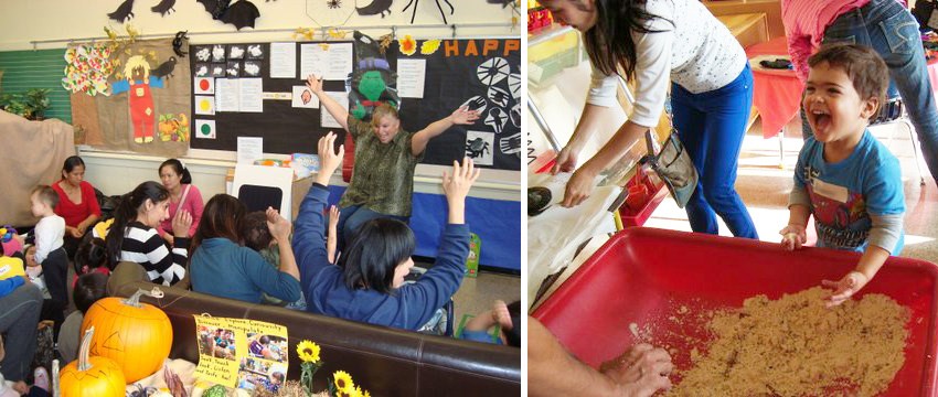 Strong Start BC kids classroom