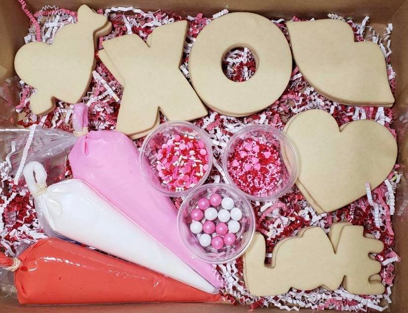 The Sweet Stand's Cookies for Valentine's Day with your kids in Vancouver.