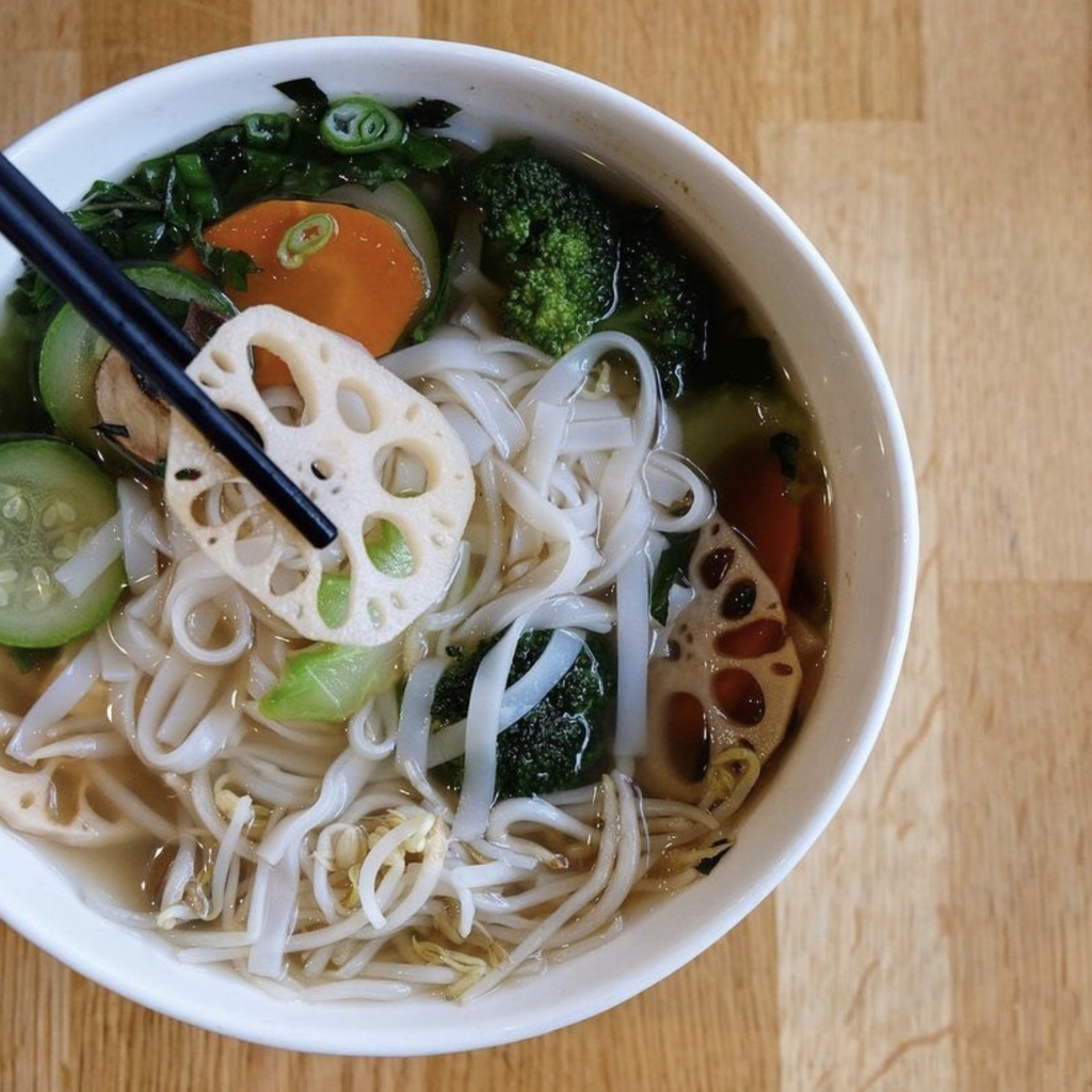 Lotus Seed Vegan Restaurant Pho in Vancouver