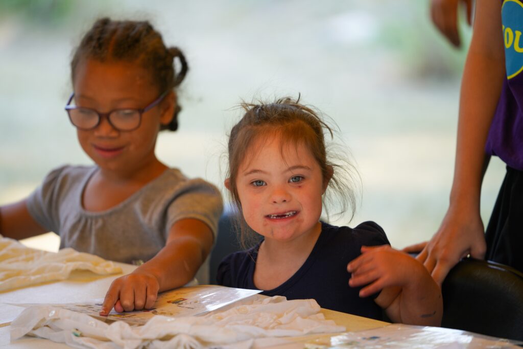 Art together at Easter Seals.