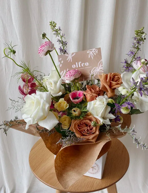 Our Little Flower Company for Mother's Day.