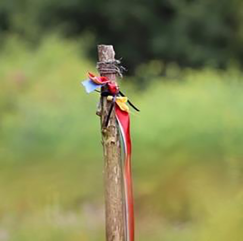 A picture of a medicine stick for UBC.