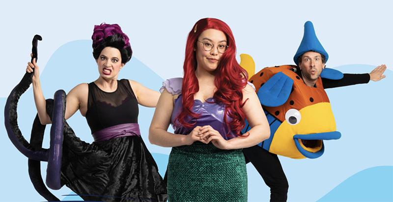 Three performers for the East Van Panto theatre for Vancouver Mom events for kids in November.