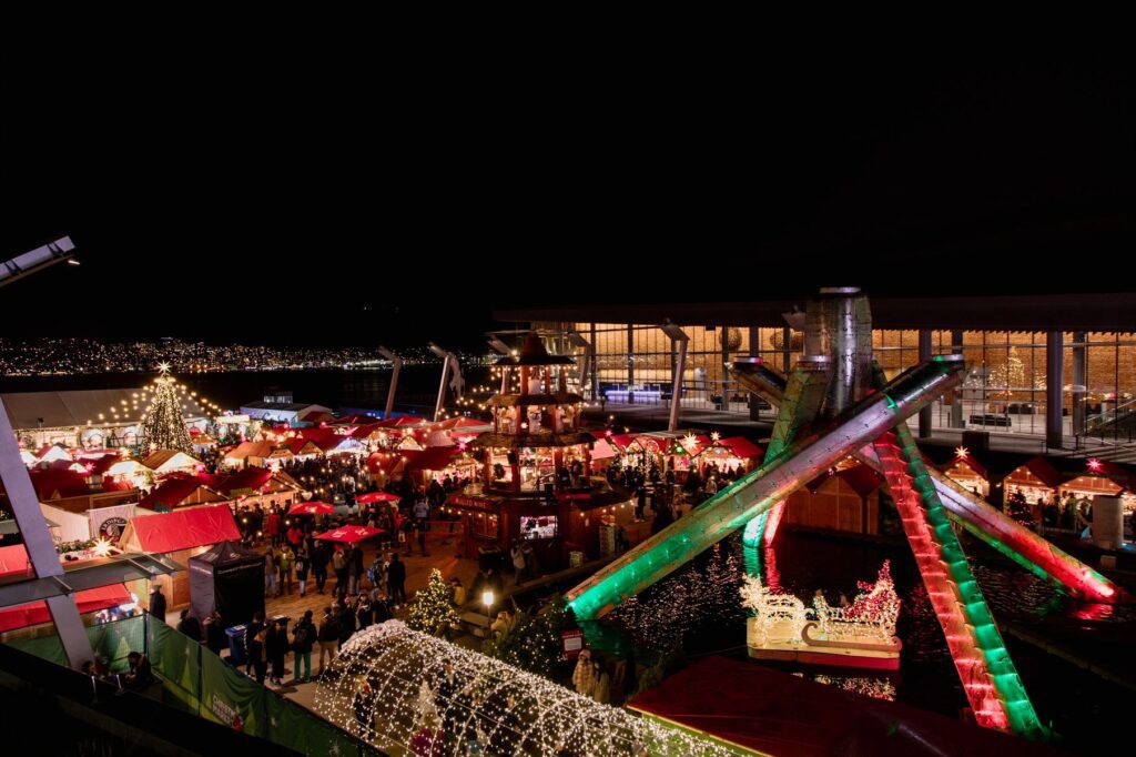 Snapshot of the Enchanting Vancouver Christmas Market one of the Christmas Markets and Craft Fairs to attend in Metro Vancouver