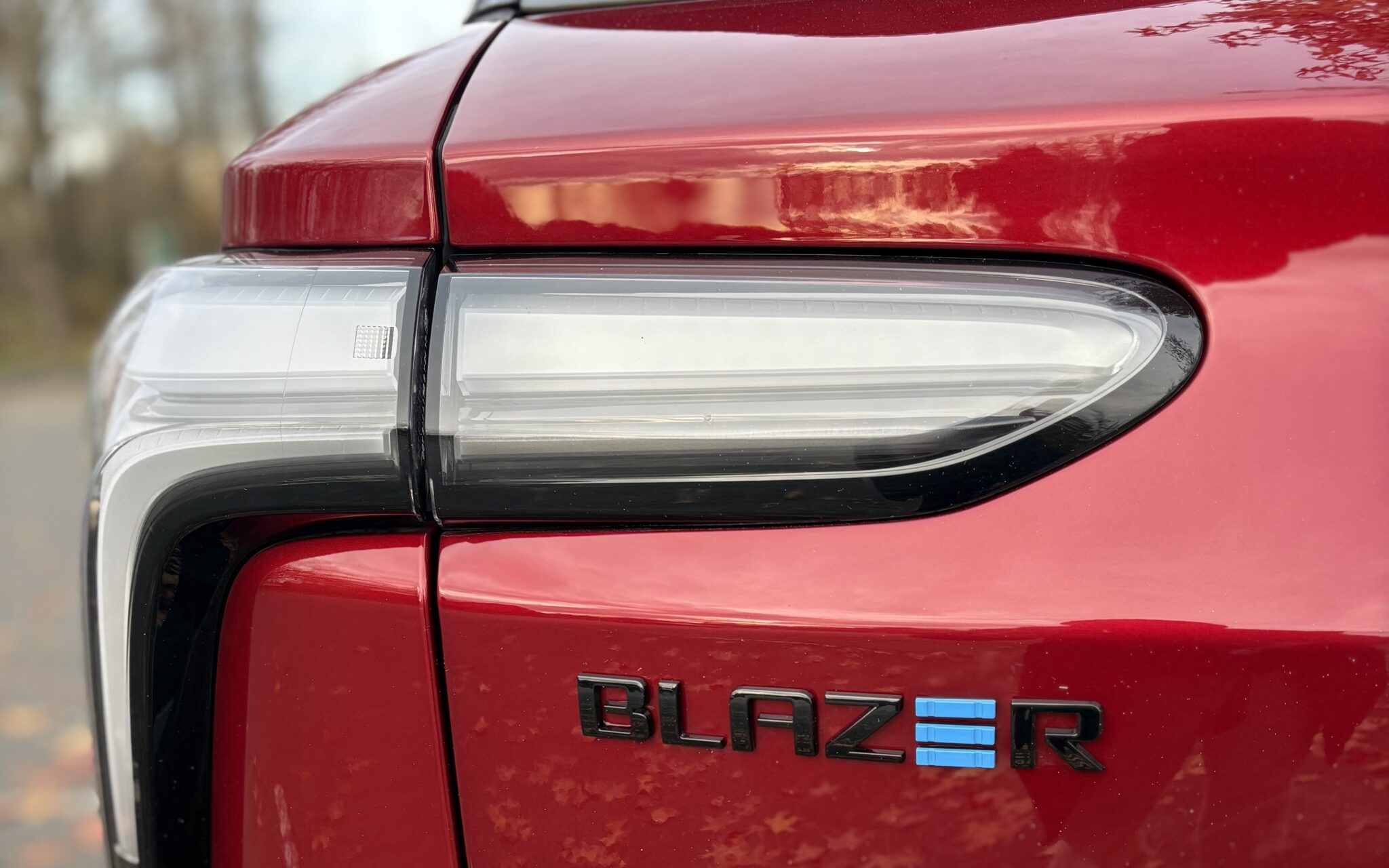 Exterior of the Blazer EV SS