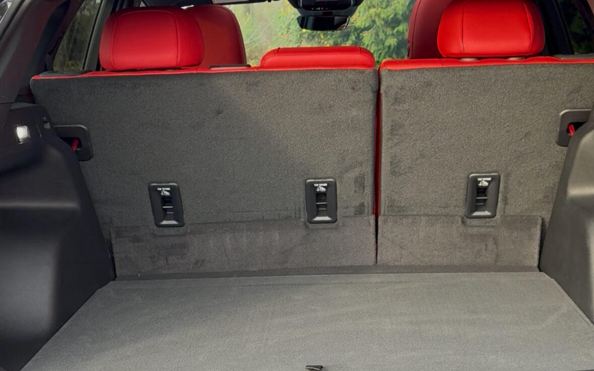 Trunk of the Blazer EV